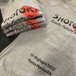 maglietta cotone slub da bambino grigia