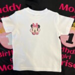 maglietta personalizzata da neonato retro