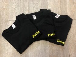 maglietta personalizzata girocollo bimbo unisex fronte