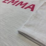 maglietta personalizzata slub da bambina stampa