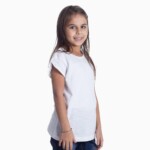 t-shirt slub personalizzata bambina