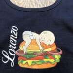 bavaglino personalizzato monocolore immagine