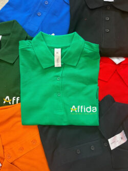 polo personalizzata a manica corta da donna colori
