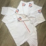 polo personalizzata manica corta uomo bianca