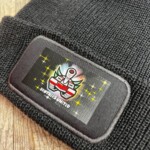 berrette lana personalizzate con patch