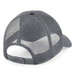 cappello hip hop personalizzato grigio scuro retro