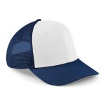 cappello trucker personalizzato navy fronte