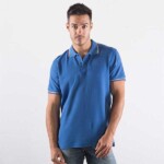 polo personalizzate uomo con righe italia