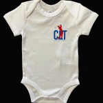 body neonato personalizzato a tinta unita bianco