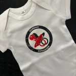 body neonato personalizzato a tinta unita