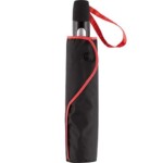 ombrellino personalizzato nero e rosso
