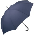 ombrello personalizzato a manico curvo in colore blu navy