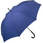 ombrello personalizzato a manico curvo in colore blu royal