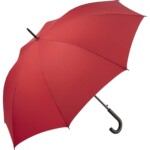 ombrello personalizzato a manico curvo in colore rosso