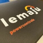 ombrello personalizzato pieghevole nero profili colorati logo