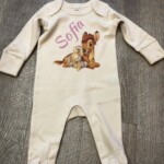 tutina neonato personalizzata natural