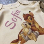 tutina neonato personalizzata nome