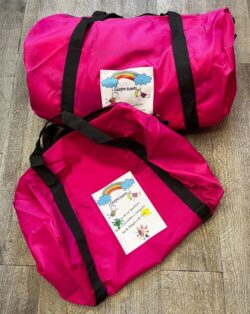 borsoni personalizzabili fuxia