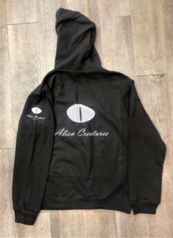 felpa personalizzata organica con cappuccio da uomo
