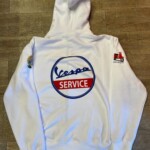 felpa personalizzata organica con cappuccio e zip da uomo retro