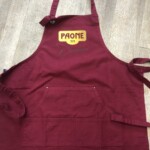 grembiule personalizzato regolabile bordeaux