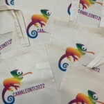 shopper cotone personalizzate camaleonte