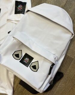 zainetti personalizzati bianco