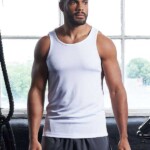 canottiera personalizzata uomo active dry bianca