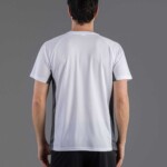 maglietta personalizzata air uomo retro bianco
