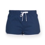pantaloncini personalizzati bicolor da donna navy pantaloncini personalizzati bicolor da donna navy