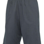 pantaloncino personalizzato in cotone dark grey