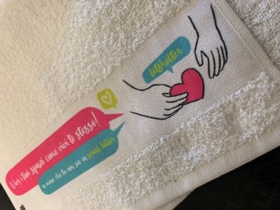 asciugamani personalizzati 30x50 stampa