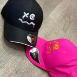 cappello ricamato