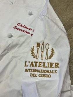 giacca ricamata