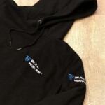 Felpa cappuccio ricamata personalizzata